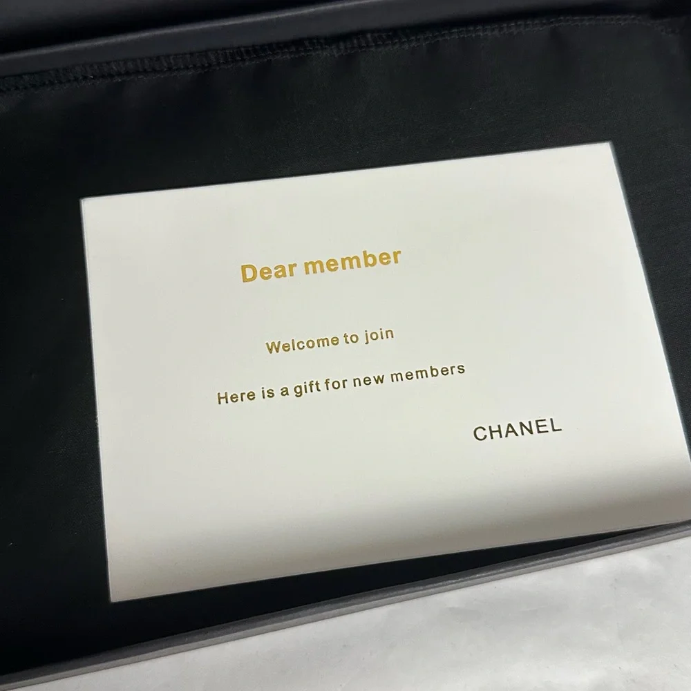 CHANEL Black Quilted Makeup Pouch with Gold Logo - Picture 5 of 9